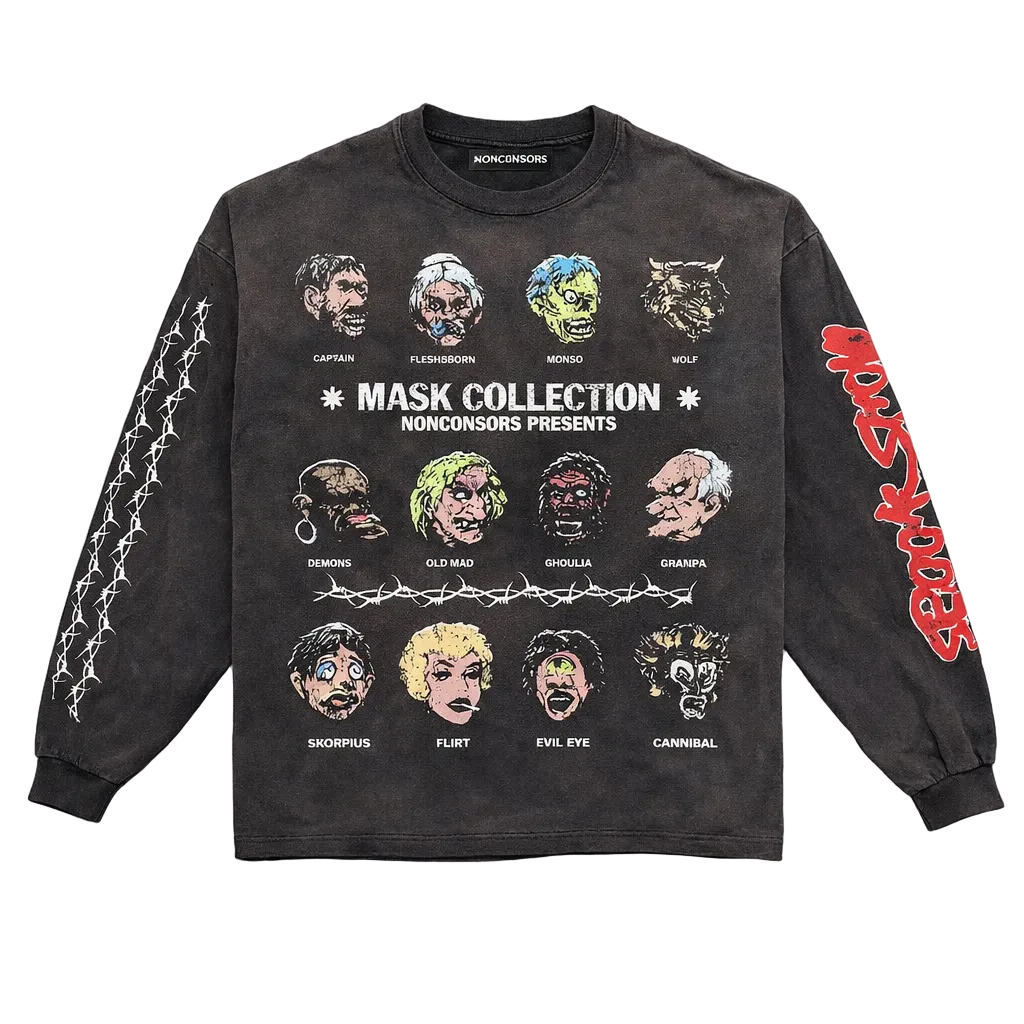 NonConsors “Mask Collection” Long Sleeve T-Shirt