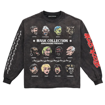 NonConsors “Mask Collection” Long Sleeve T-Shirt