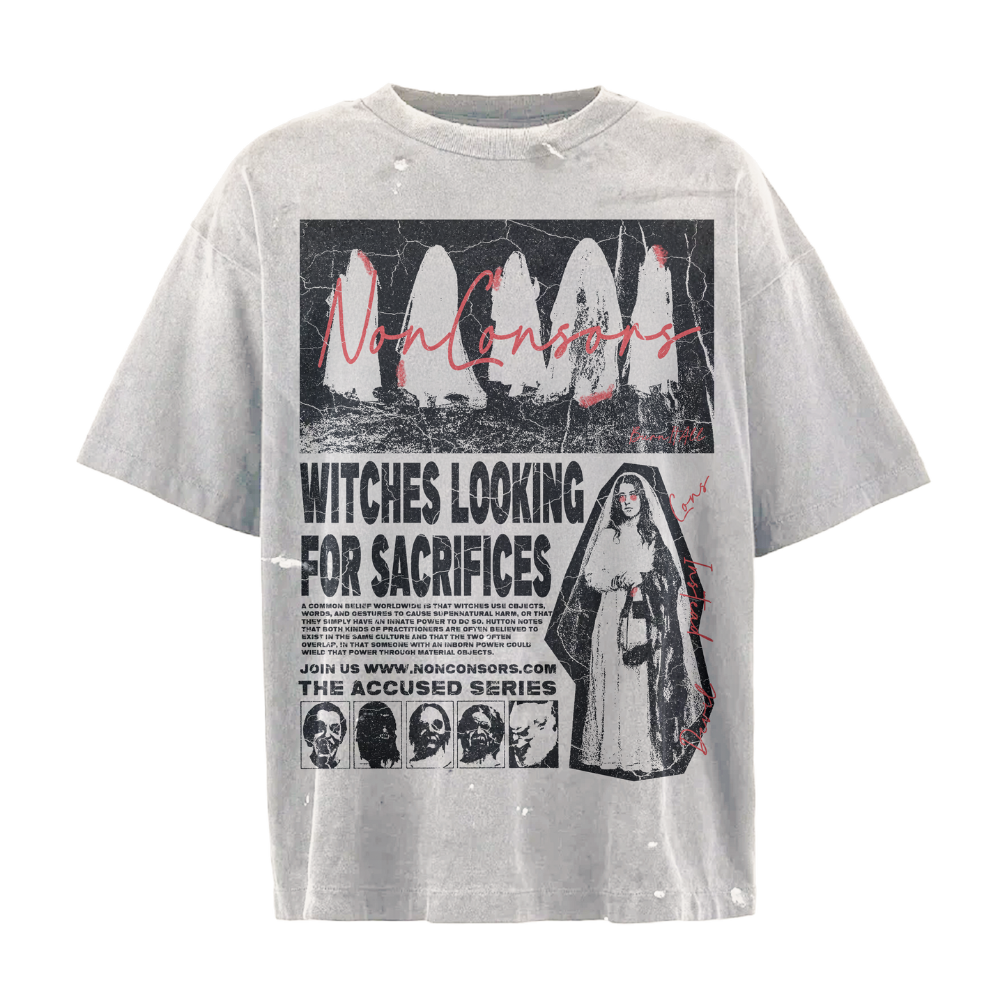 NonConsors "Witch Trial" Tee